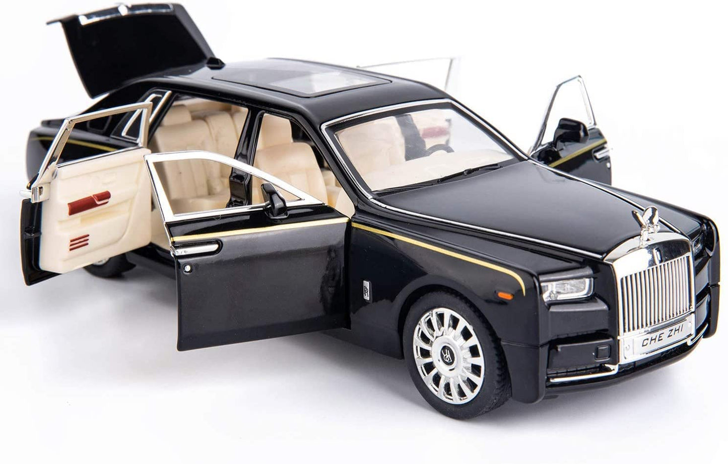 Umadiya® Range Rover Defender 1:32 Scale Model Car Exclusive Alloy Metal Pull Back Die-cast Car Metal Pullback Toy car with Openable Doors & Light Music Best Gifts Toys Kids【Colors as Per Stock】