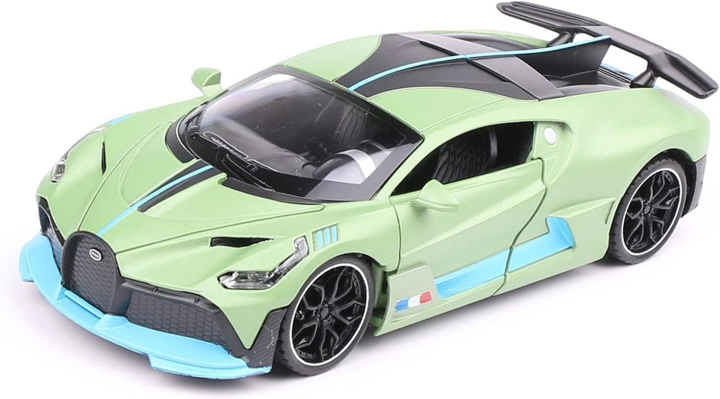 PRIME DEALS Lamborghini Car Toy Die-cast Metal Car Model Car Pull Back Super Car with Openable Doors with Sound and Light for Birthdays Gift Party Decorations for Kids Boys Girl 1:32 Scale, Black