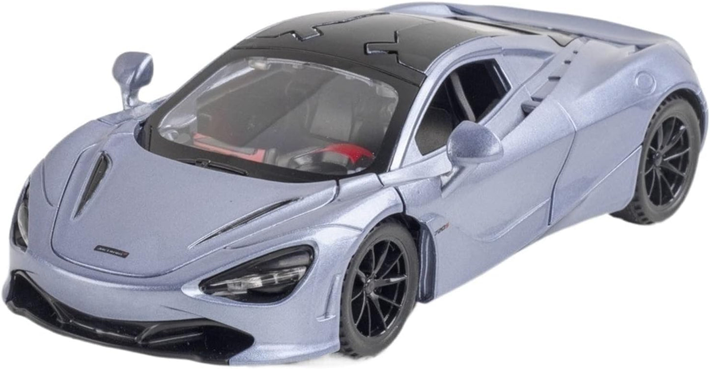 PRIME DEALS Lamborghini Car Toy Die-cast Metal Car Model Car Pull Back Super Car with Openable Doors with Sound and Light for Birthdays Gift Party Decorations for Kids Boys Girl 1:32 Scale, Black