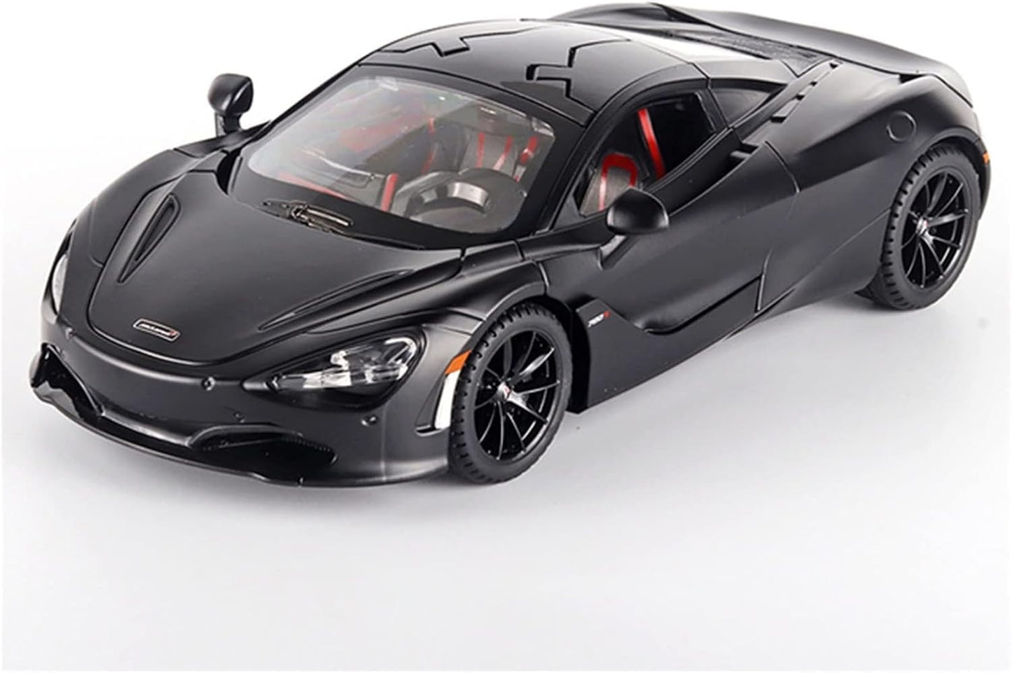 PRIME DEALS Lamborghini Car Toy Die-cast Metal Car Model Car Pull Back Super Car with Openable Doors with Sound and Light for Birthdays Gift Party Decorations for Kids Boys Girl 1:32 Scale, Black