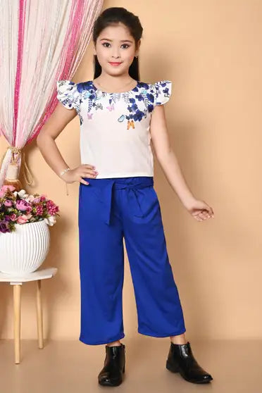 Fiera Fashion Girls Party(Festive) Top Capri (Blue)