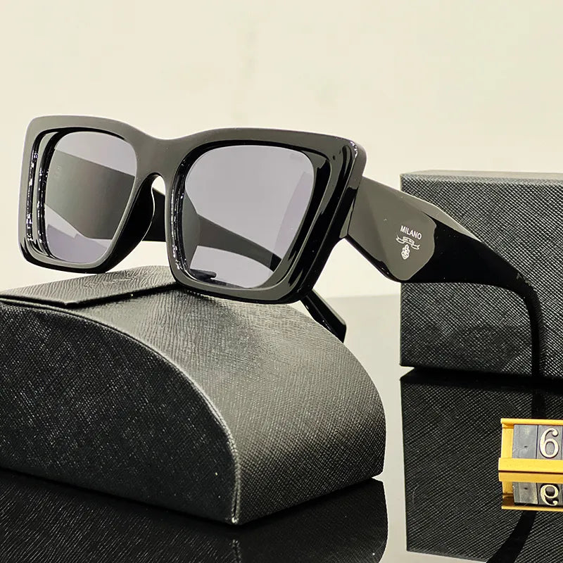 Luxury designer sunglasses For Man Women Unisex Designer Beach gold classic Sunglasses Retro Frame Luxury Design UV400 With Box