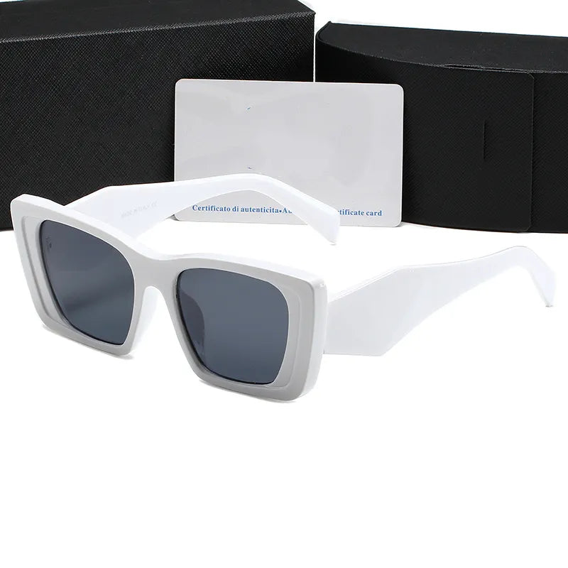 Luxury designer sunglasses For Man Women Unisex Designer Beach gold classic Sunglasses Retro Frame Luxury Design UV400 With Box