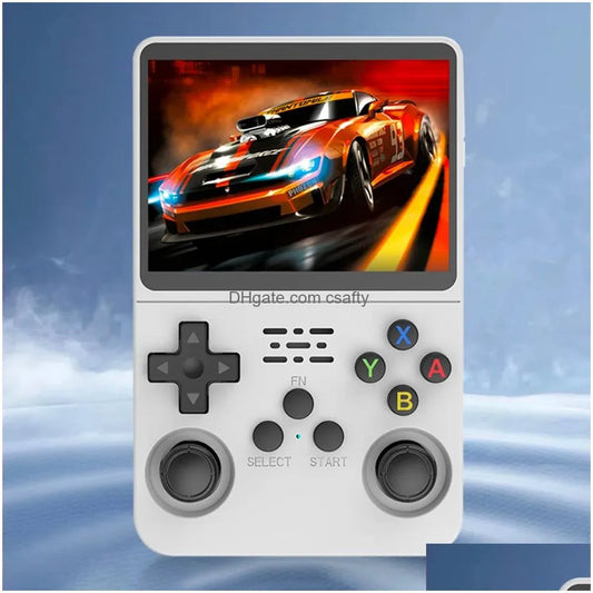 Portable Game Players R36S Retro Handheld Video Console Linux System Mini 3.5Inch 64Gb Ips Sn Adts Children Pocket Player Drop Deliver Otk13